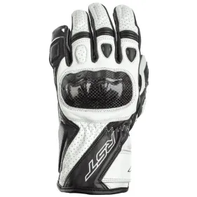 GUANTES RST STUNT III CE NEGRO BLANCO