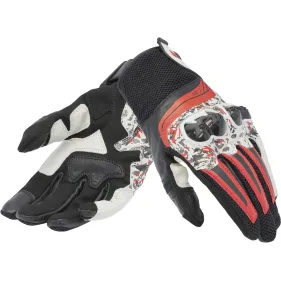 GUANTES DAINESE MIG 3 NEGRO ROJO BLANCO