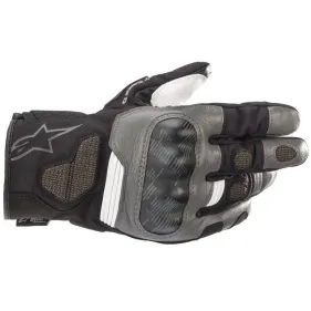 GUANTES ALPINESTARS COROZAL V2 DRYSTAR NEGRO GRIS OSCURO BLANCO