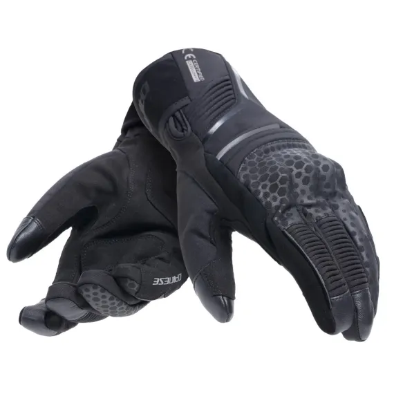 GUANTES DAINESE TEMPEST 2 D-DRY SHORT NEGRO