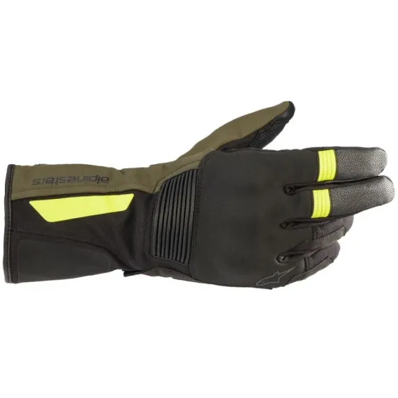 GUANTES ALPINESTARS DENALI AEROGEL DRYSTAR NEGRO VERDE AMARILLO FLUOR