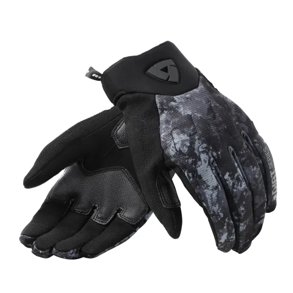 GUANTES REVIT CONTINENT WB NEGRO GRIS