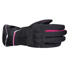 GUANTES IXON PRO GLOBE LADY NEGRO ROSA FUCSIA