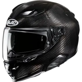 CASCO HJC F71 CARBON SOLID NEGRO