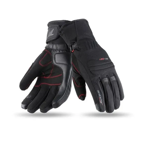 GUANTES SEVENTY DEGREES SD-C27 NEGRO LADY