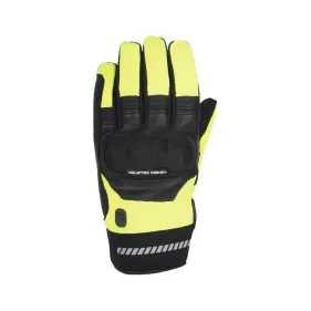 GUANTES VQUATTRO GRIND 17 NEGRO AMARILLO FLUOR