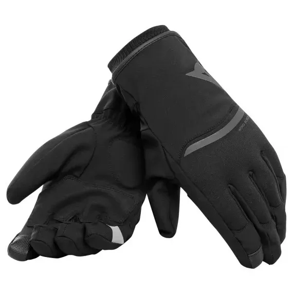 GUANTES DAINESE PLAZA 2 UNISEX D-DRY NEGRO NEGRO