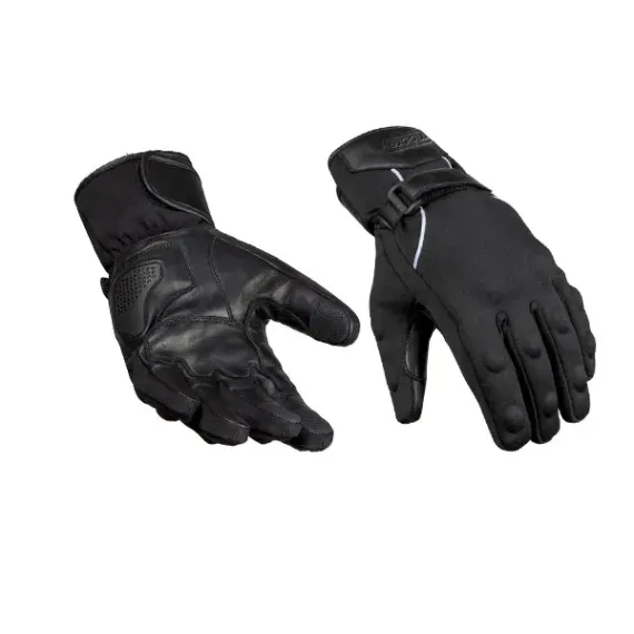 GUANTES MOORE REA LADY NEGRO GRIS