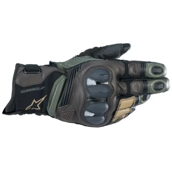 GUANTES ALPINESTARS BELIZE V2 DRYSTAR NEGRO MARRON