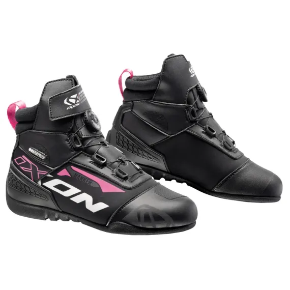 BOTINES IXON RANKER WATERPROOF LADY NEGRO BLANCO ROSA FUCSIA