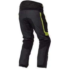 PANTALON SPYKE MERIDIAN DRY TECNO NEGRO GRIS AMARILLO FLUOR