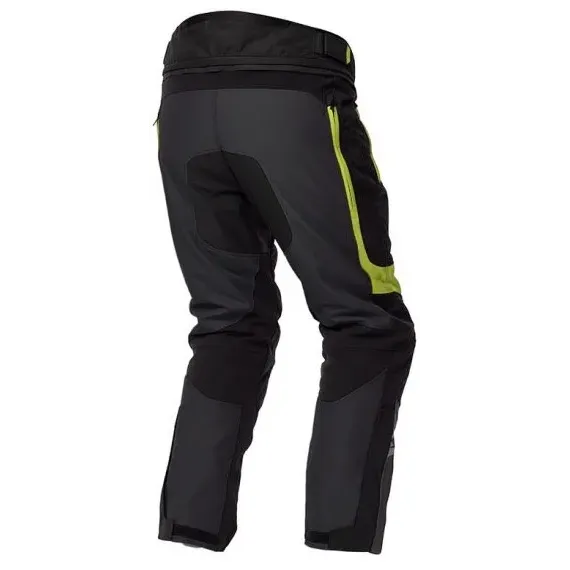 PANTALON SPYKE MERIDIAN DRY TECNO NEGRO GRIS AMARILLO FLUOR