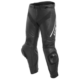 PANTALON DAINESE DELTA 3 SHORT/TALL NEGRO NEGRO BLANCO