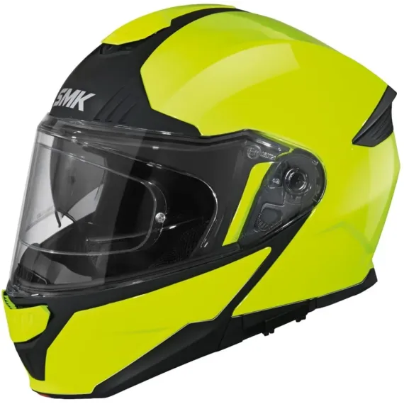 CASCO SMK GULLWING SOLID HV400 AMARILLO FLUOR NEGRO