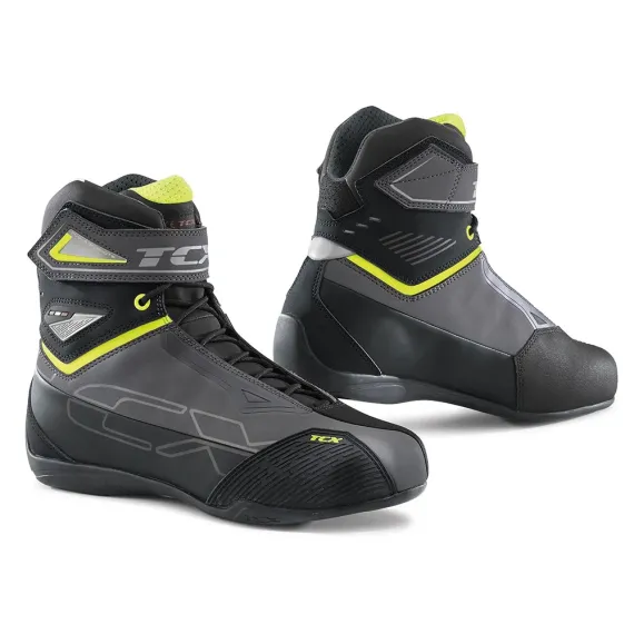 ZAPATILLAS TCX RUSH 2 WP GRIS AMARILLO FLUOR