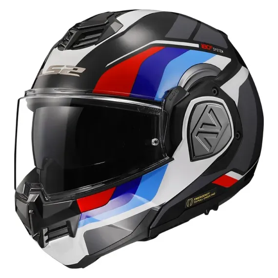 CASCO LS2 FF906 ADVANT 22.06 SPORT NEGRO AZUL ROJO