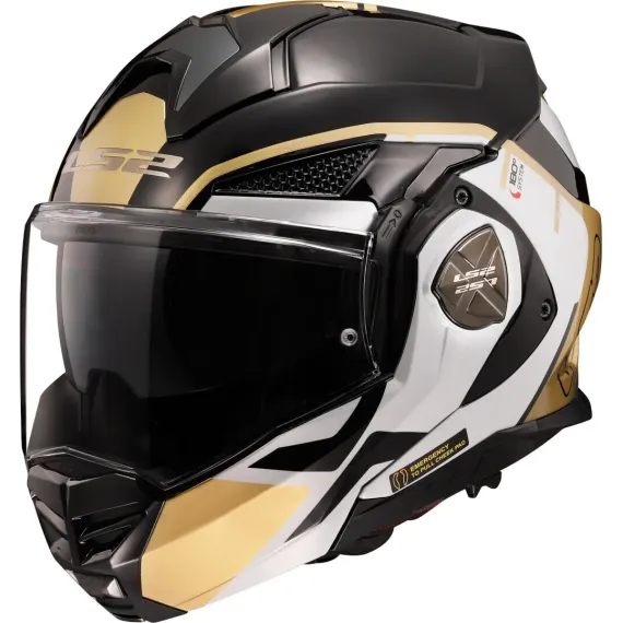 CASCO LS2 FF901 ADVANT X METRYK NEGRO ORO