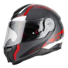 CASCO NZI COMBI 2 DUO SHOCK ANTRACITA ROJO