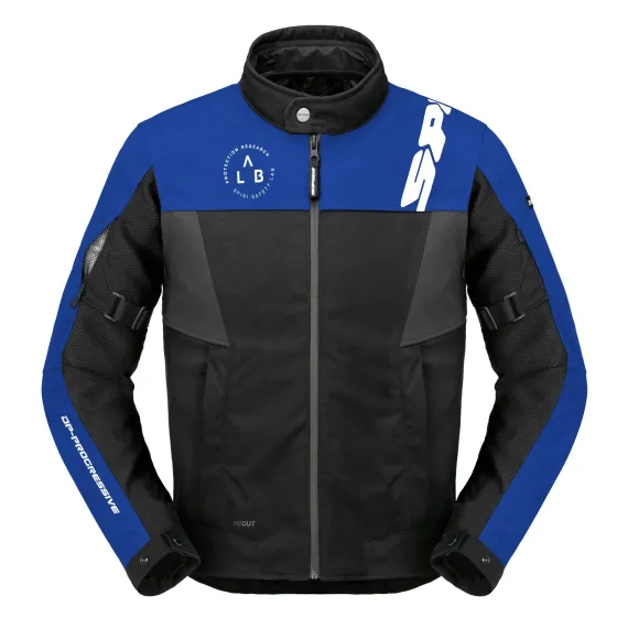 CHAQUETA SPIDI CORSA H2OUT NEGRO AZUL