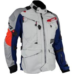 CHAQUETA LEATT ADV MULTITOUR 7.5 ROYAL PLATA AZUL ROJO