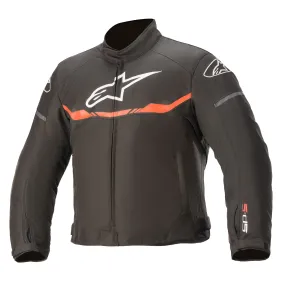 CHAQUETA ALPINESTARS YOUTH T-SP S WATERPROOF INFANTIL NEGRO ROJO FLUOR