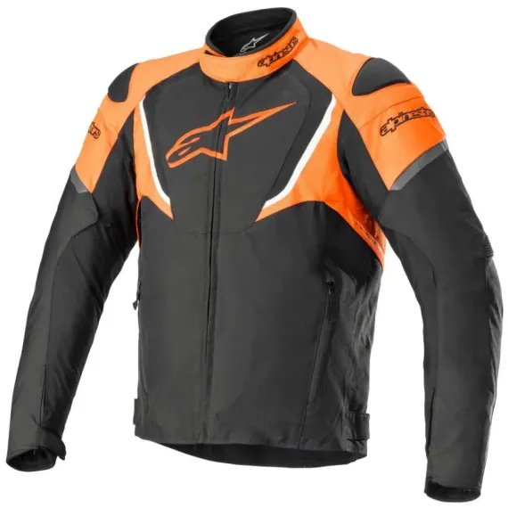 CHAQUETA ALPINESTARS T-JAWS V3 WATERPROOF NARANJA LLAMA NEGRO