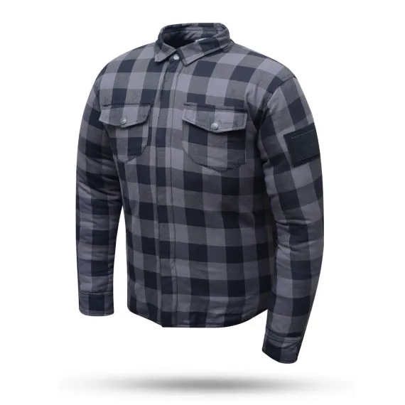 CHAQUETA CAMISA DEGEND BRIDGE KEVLER GRIS