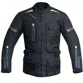 CHAQUETA DEGEND ADVENTURE NEGRO AMARILLO FLUOR