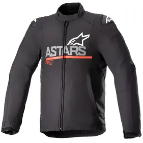 CHAQUETA ALPINESTARS SMX WATERPROOF NEGRO GRIS OSCURO ROJO