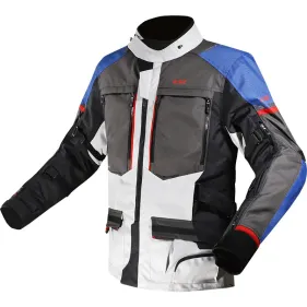 CHAQUETA LS2 NORWAY MAN AZUL NEGRO GRIS ROJO