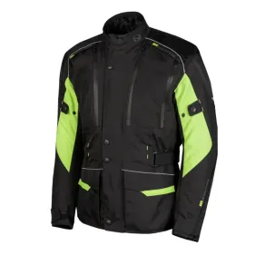 CHAQUETA MOORE OKAMI PRO NEGRO AMARILLO FLUOR