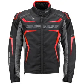 CHAQUETA SPIDI RACE-EVO H2OUT NEGRO ROJO