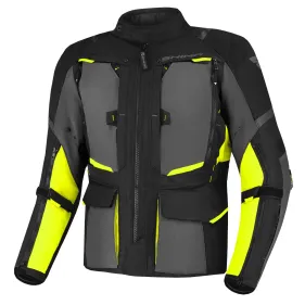 CHAQUETA SHIMA HERO 2.0 NEGRO GRIS AMARILLO FLUOR