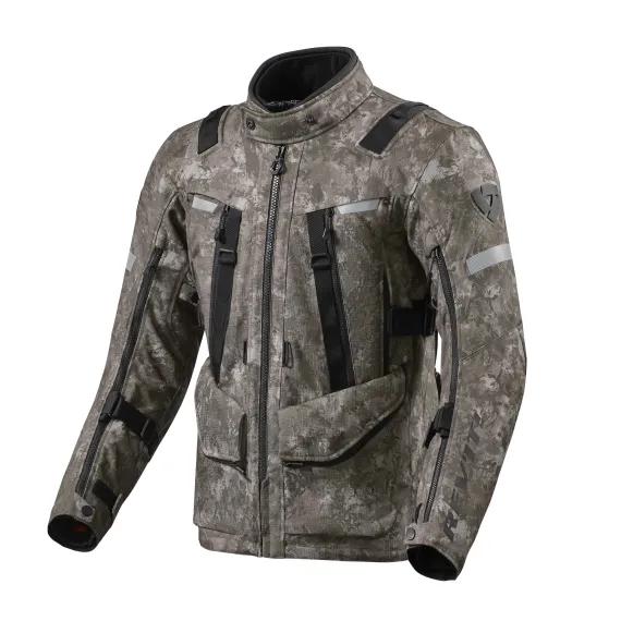 CHAQUETA REVIT SAND 4 H2O CAMUFLAJE MARRON