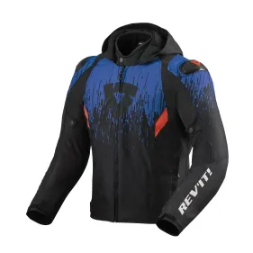 CHAQUETA REVIT QUANTUM 2 H2O NEGRO AZUL