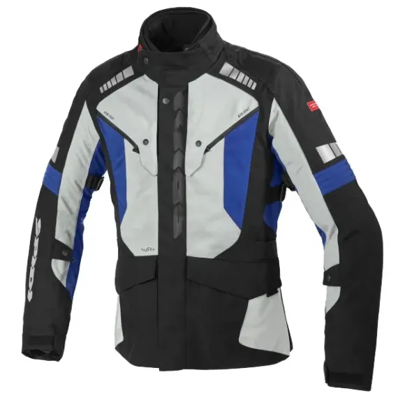 CHAQUETA SPIDI OUTLANDER H2OUT NEGRO GRIS AZUL