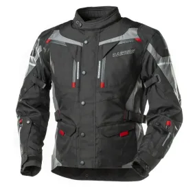 CHAQUETA RAINERS DUNA NEGRO GRIS ROJO