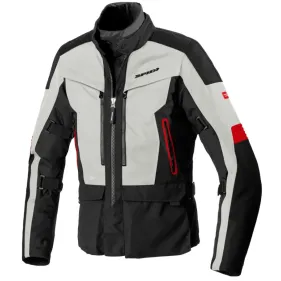 CHAQUETA SPIDI VOYAGER 4 NEGRO GRIS ROJO