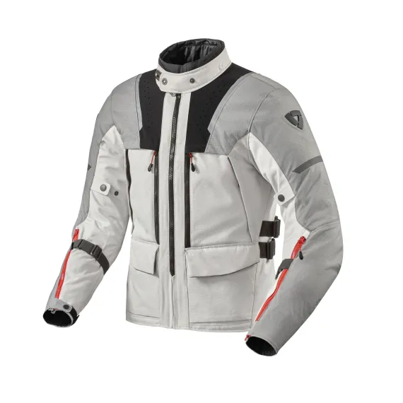 CHAQUETA REVIT OFFTRACK 2 H2O GRIS CLARO PLATA