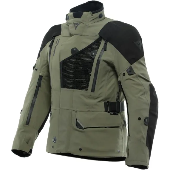 CHAQUETA DAINESE HEKLA ABSOLUTESHELL™ PRO 20K ARMY-GREEN (VERDE MILITAR) NEGRO