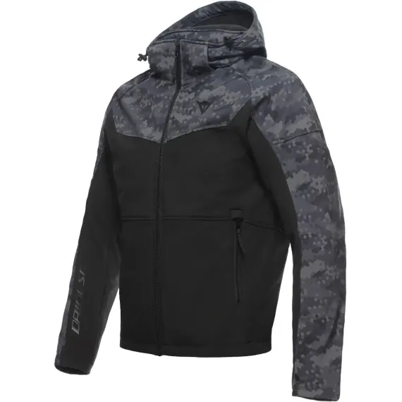 CHAQUETA DAINESE IGNITE TEX NEGRO GRIS CAMUFLAJE