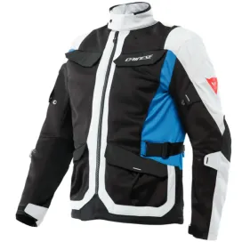 CHAQUETA DAINESE DESERT TEX GRIS GLACIAR NEGRO AZUL