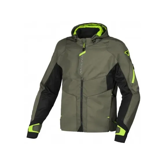 CHAQUETA MACNA BEACON VERDE NEGRO AMARILLO FLUOR