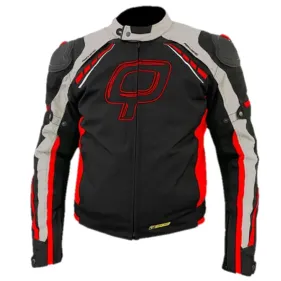 CHAQUETA QUARTER MILE STRIKE X NEGRO ROJO