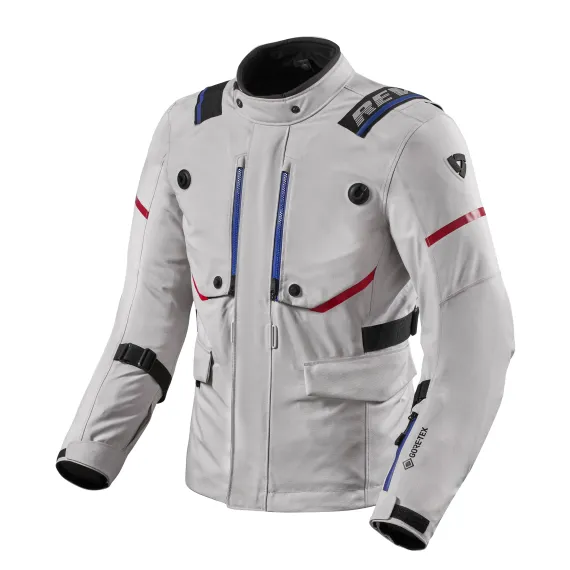 CHAQUETA REVIT VERTICAL GORE-TEX PLATA