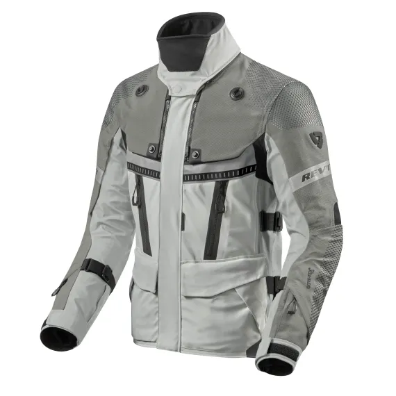 CHAQUETA REVIT DOMINATOR 3 GORE-TEX PLATA ANTRACITA