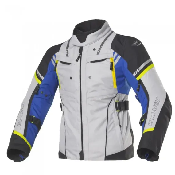 CHAQUETA CLOVER HYPERBLADE WATERPROOF GRIS AZUL