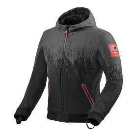 CHAQUETA REVIT QUANTUM 2 WB NEGRO ROJO FLUOR