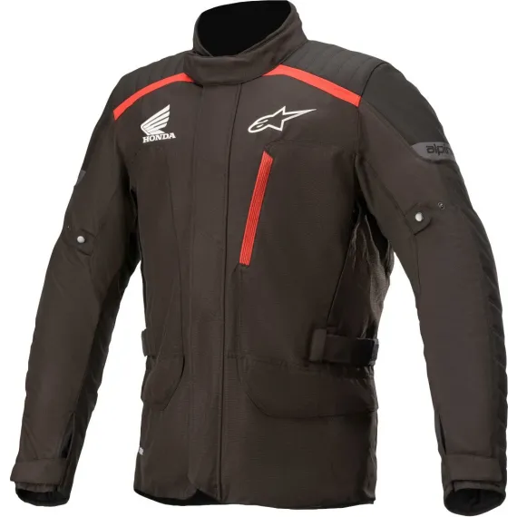 CHAQUETA ALPINESTARS HONDA GRAVITY DRYSTAR NEGRO ROJO