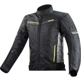 CHAQUETA LS2 SHADOW MAN NEGRO TITANIO AMARILLO FLUOR